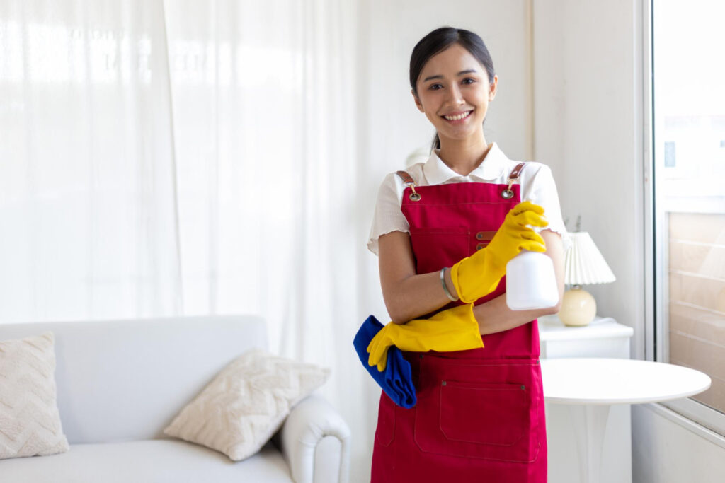 Professional house cleaner